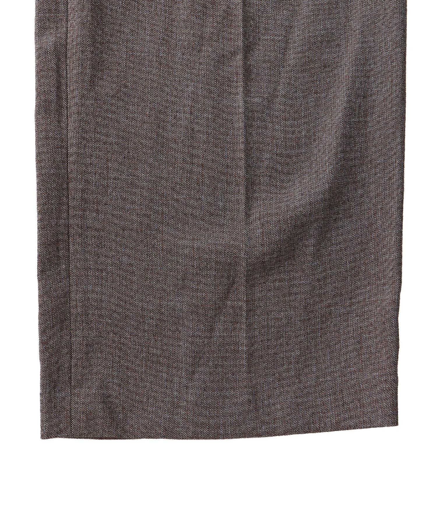 ＜B7＞shoulder wide pants