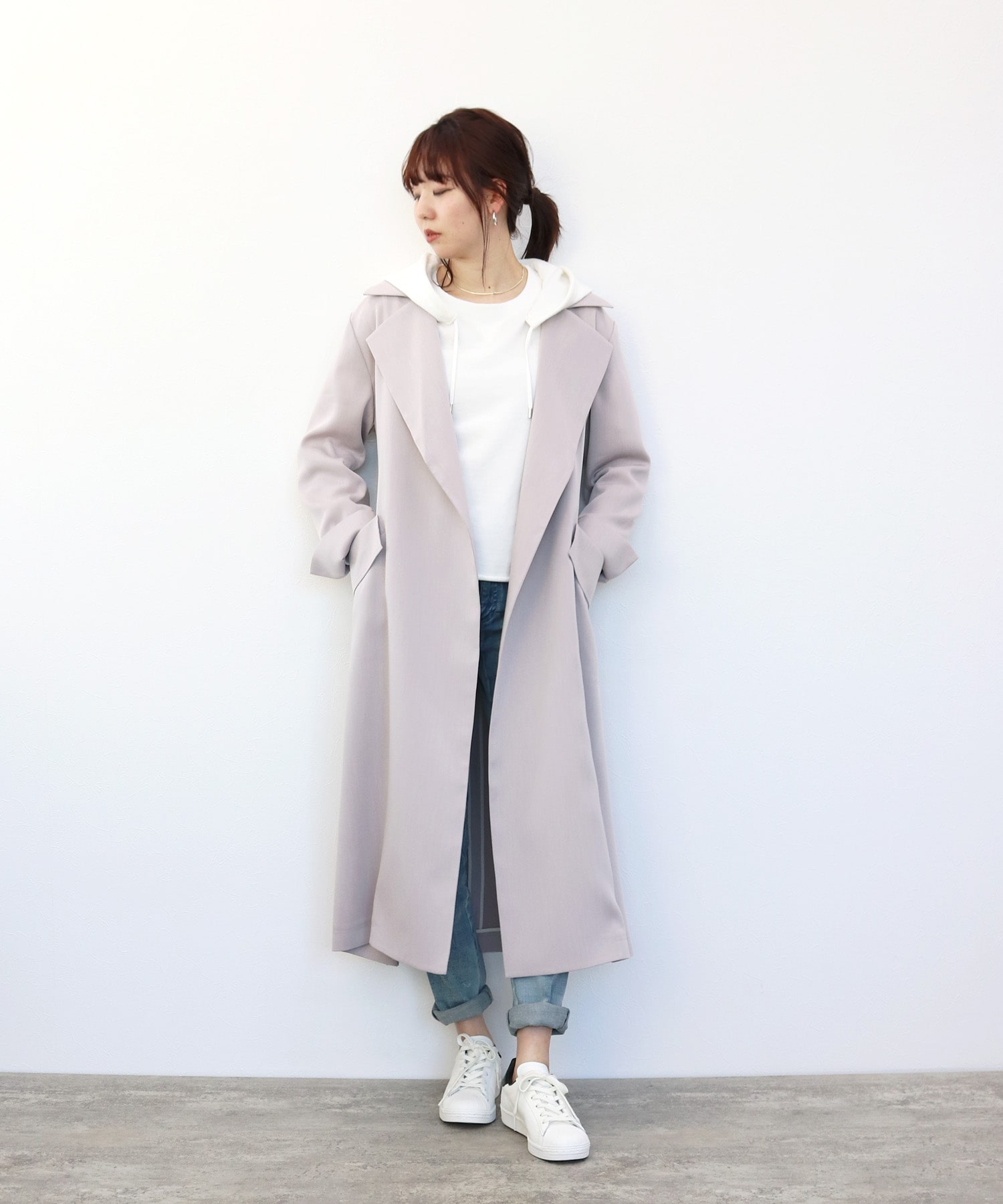 ＜B7＞P/R long coat