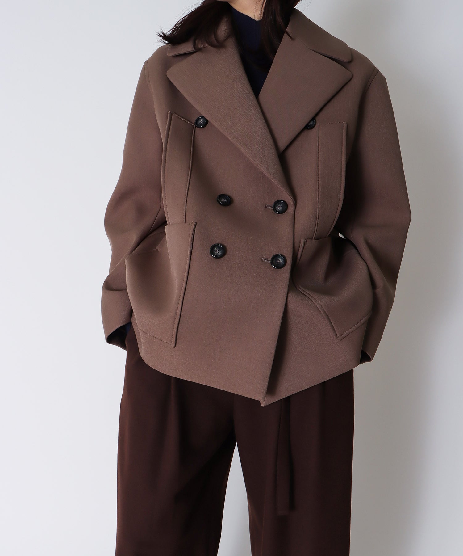 ＜B7＞powder twill P coat