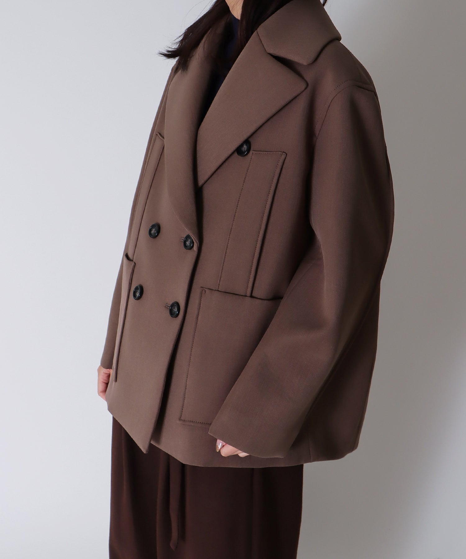 ＜B7＞powder twill P coat