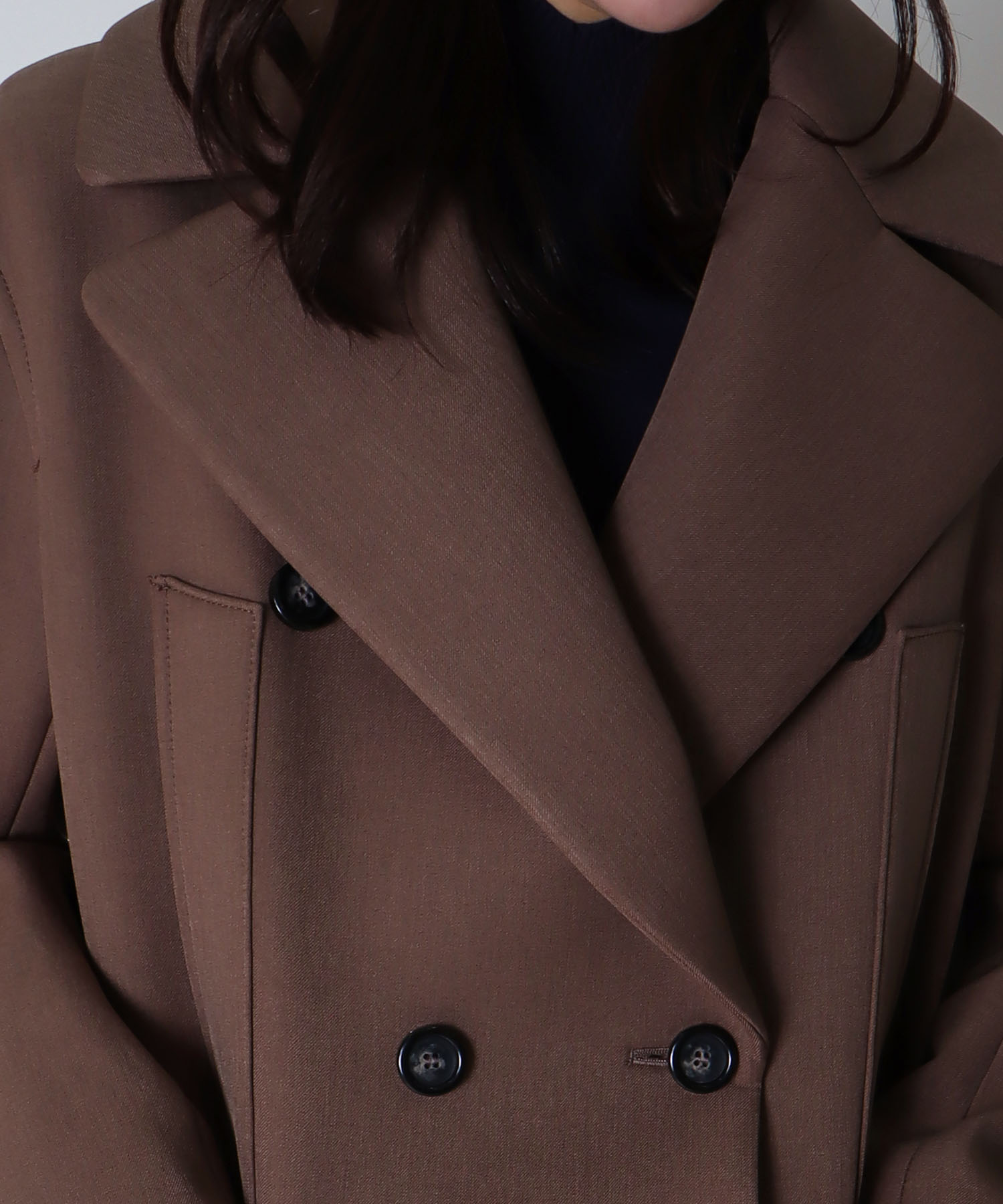 ＜B7＞powder twill P coat
