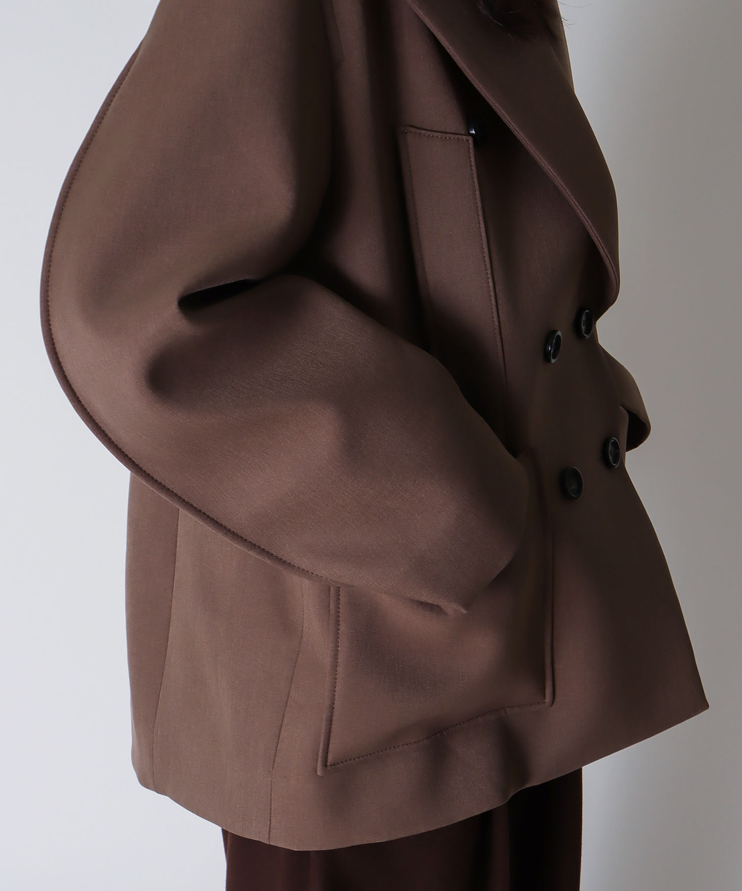 ＜B7＞powder twill P coat