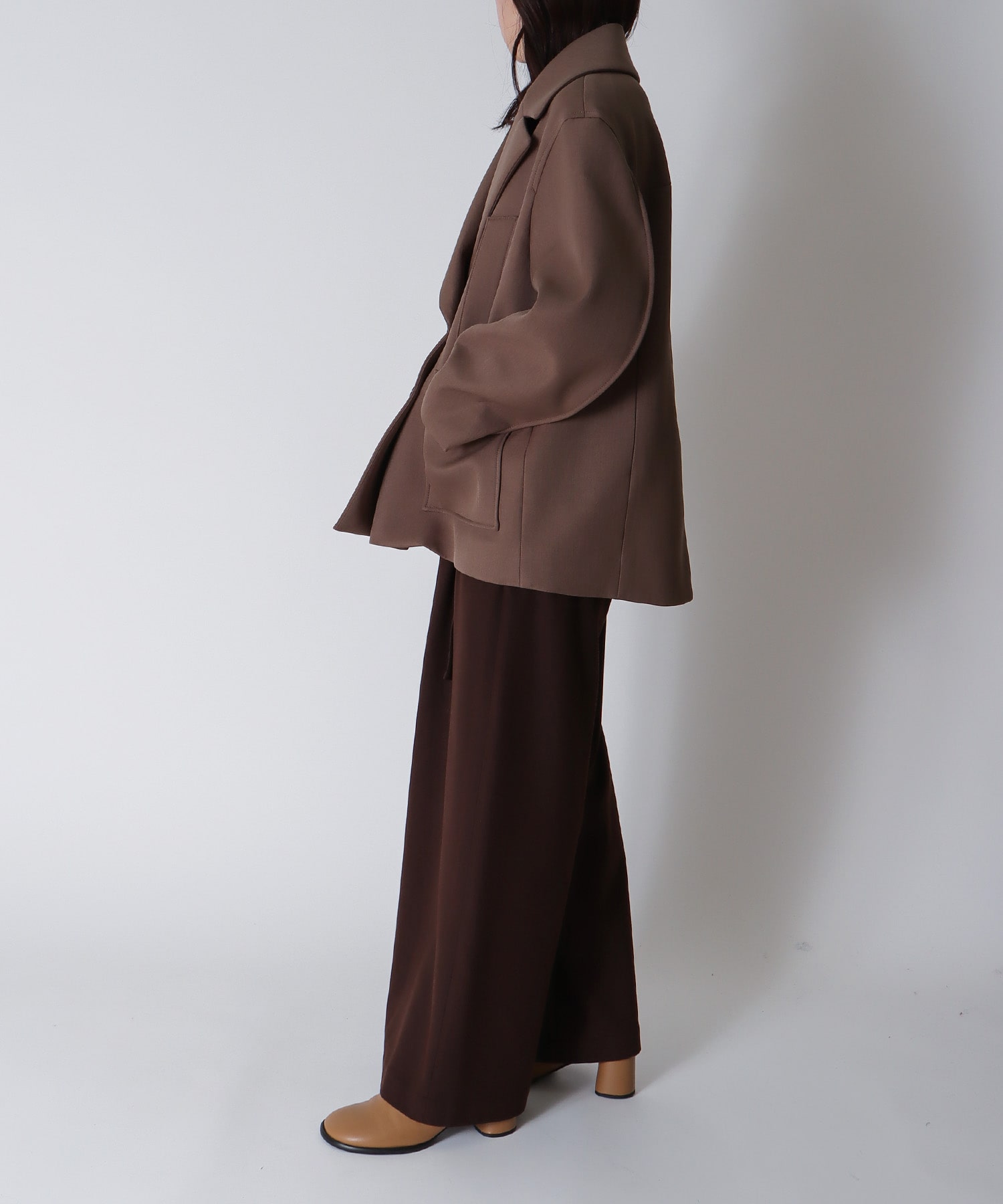 ＜B7＞powder twill P coat