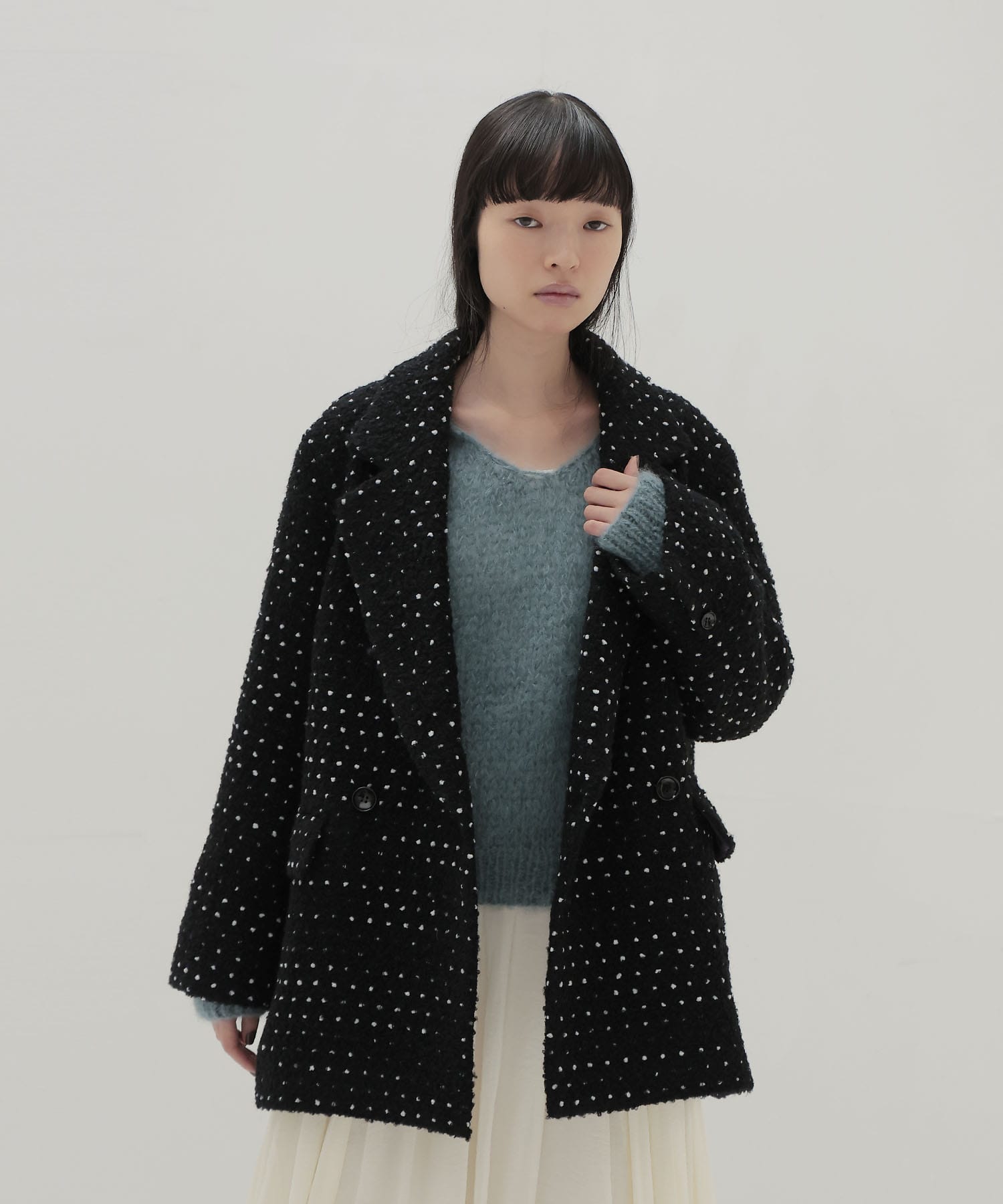 ＜B7＞ponpon mall coat