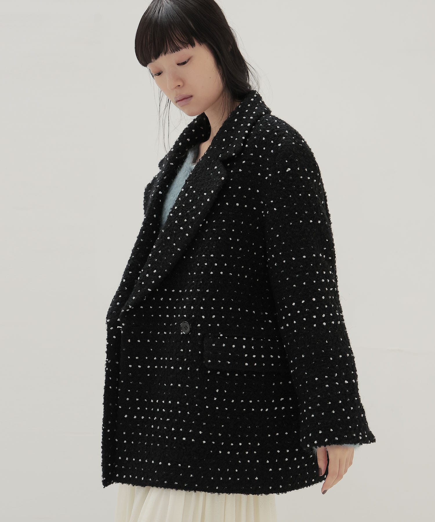 ＜B7＞ponpon mall coat