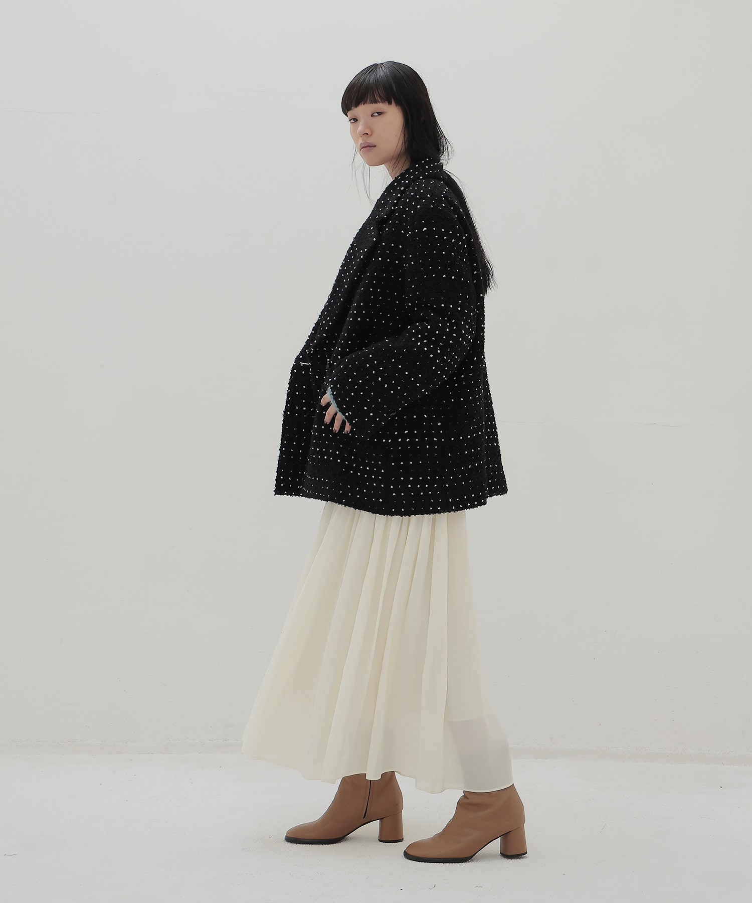 ＜B7＞ponpon mall coat