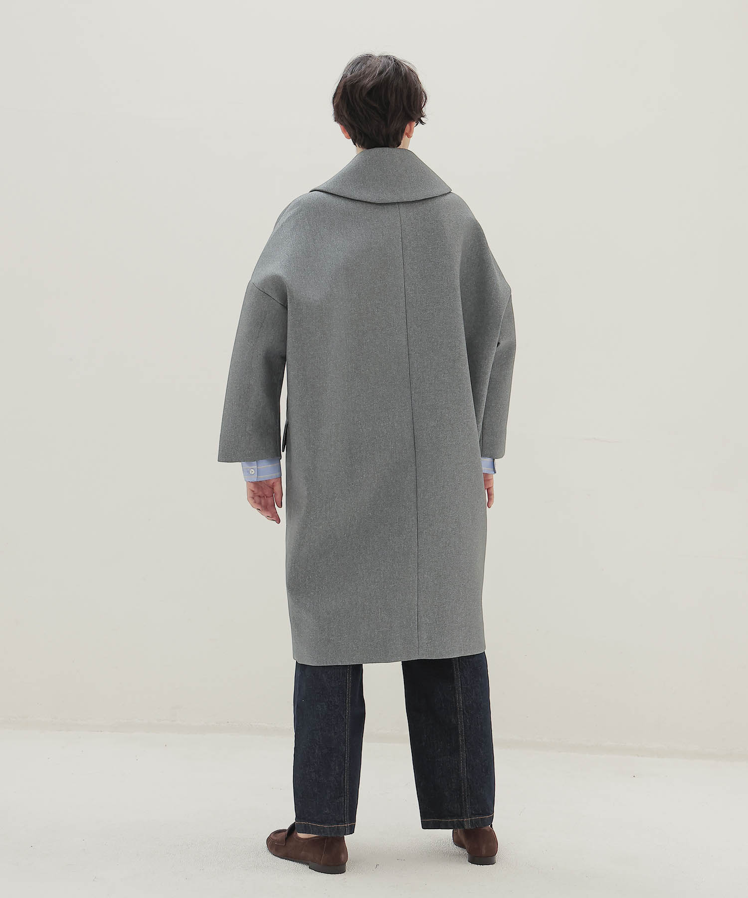 ＜B7＞bonding cocoon coat