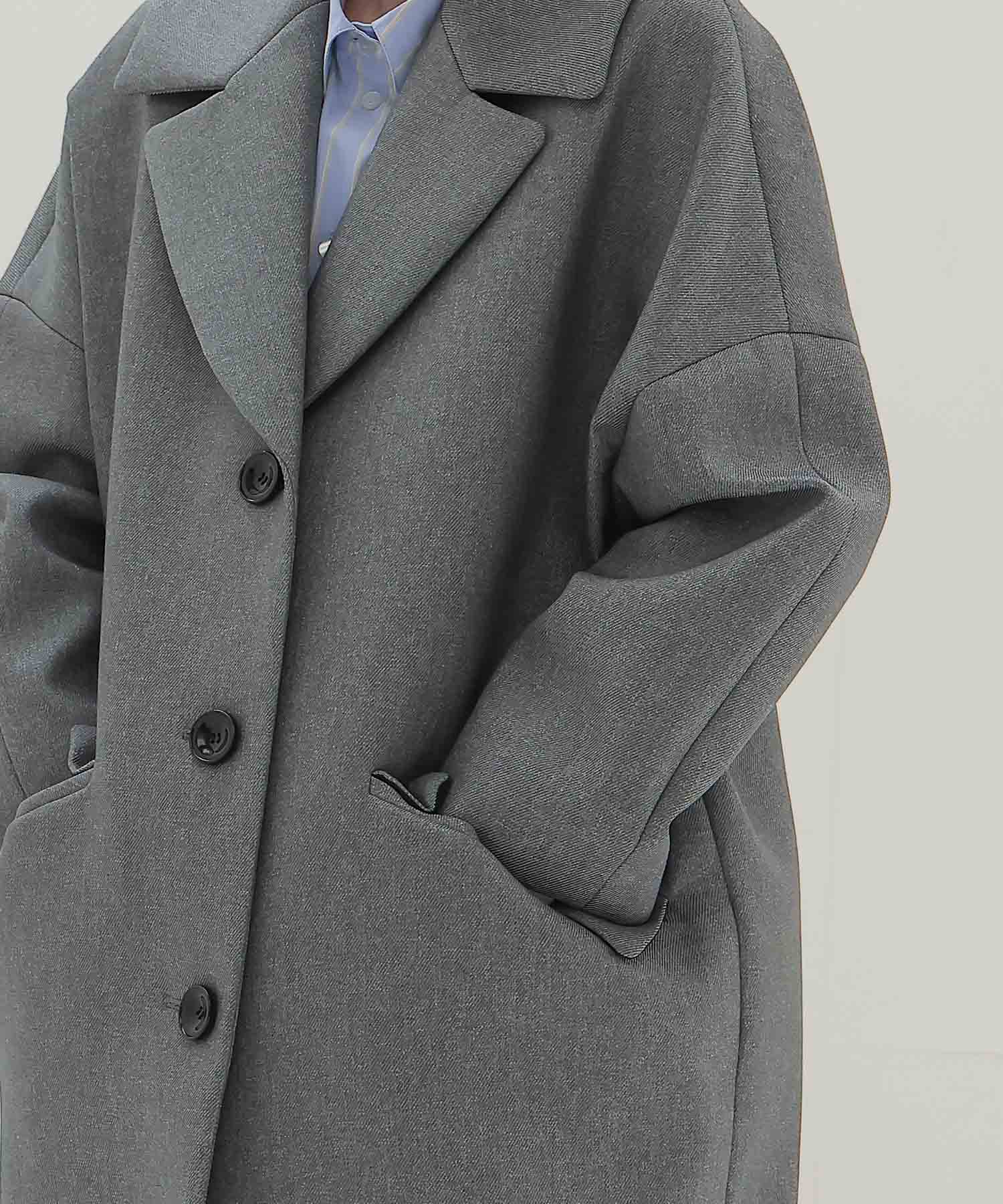 ＜B7＞bonding cocoon coat