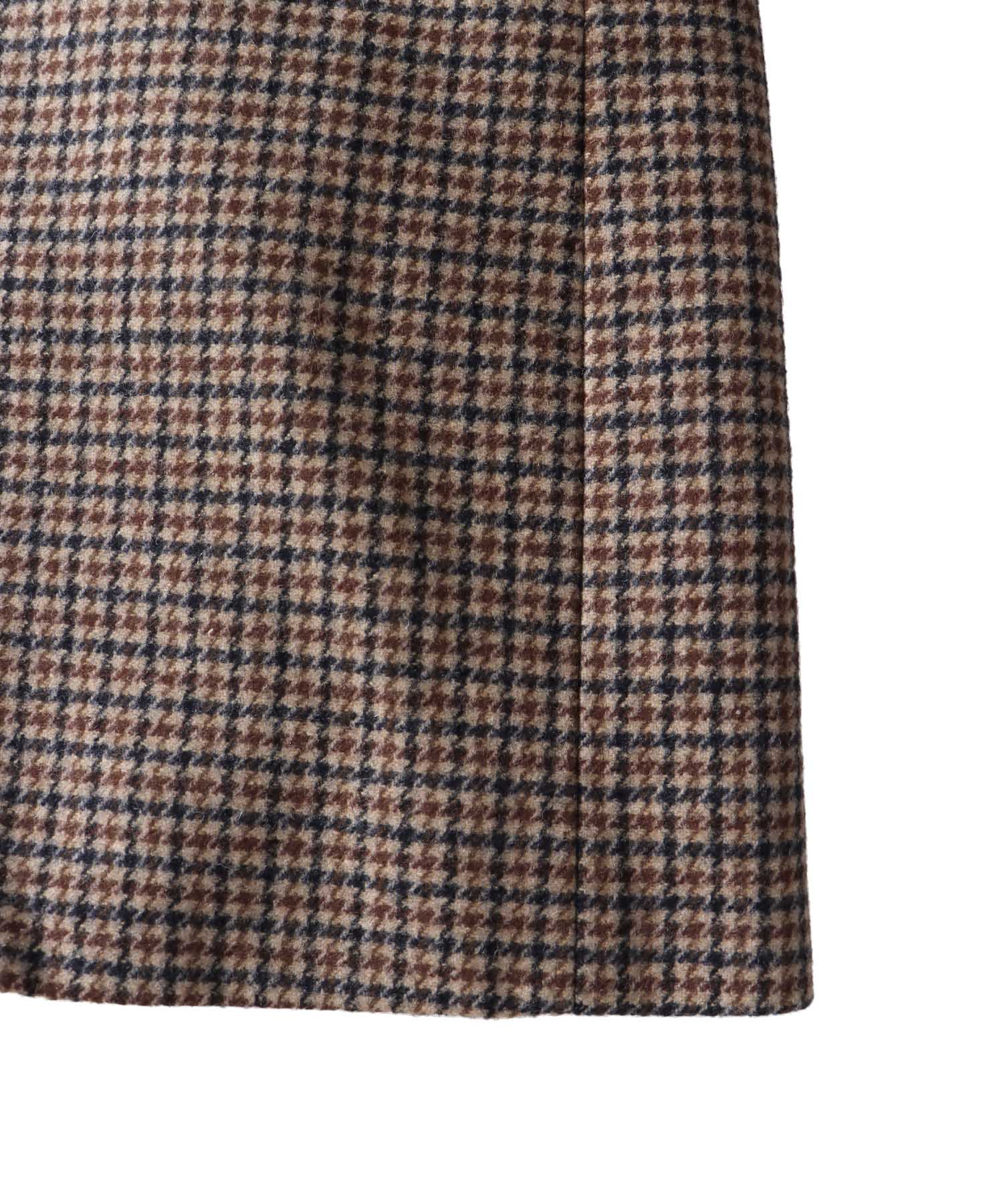 ＜VENIT＞CHECK WIDE JACKET