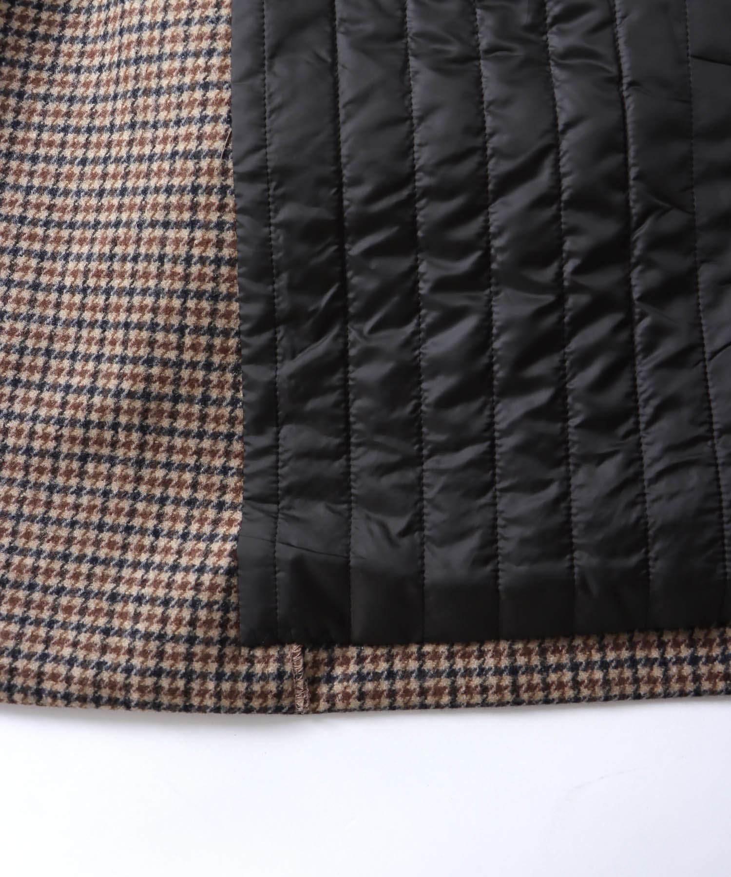 ＜VENIT＞CHECK WIDE JACKET