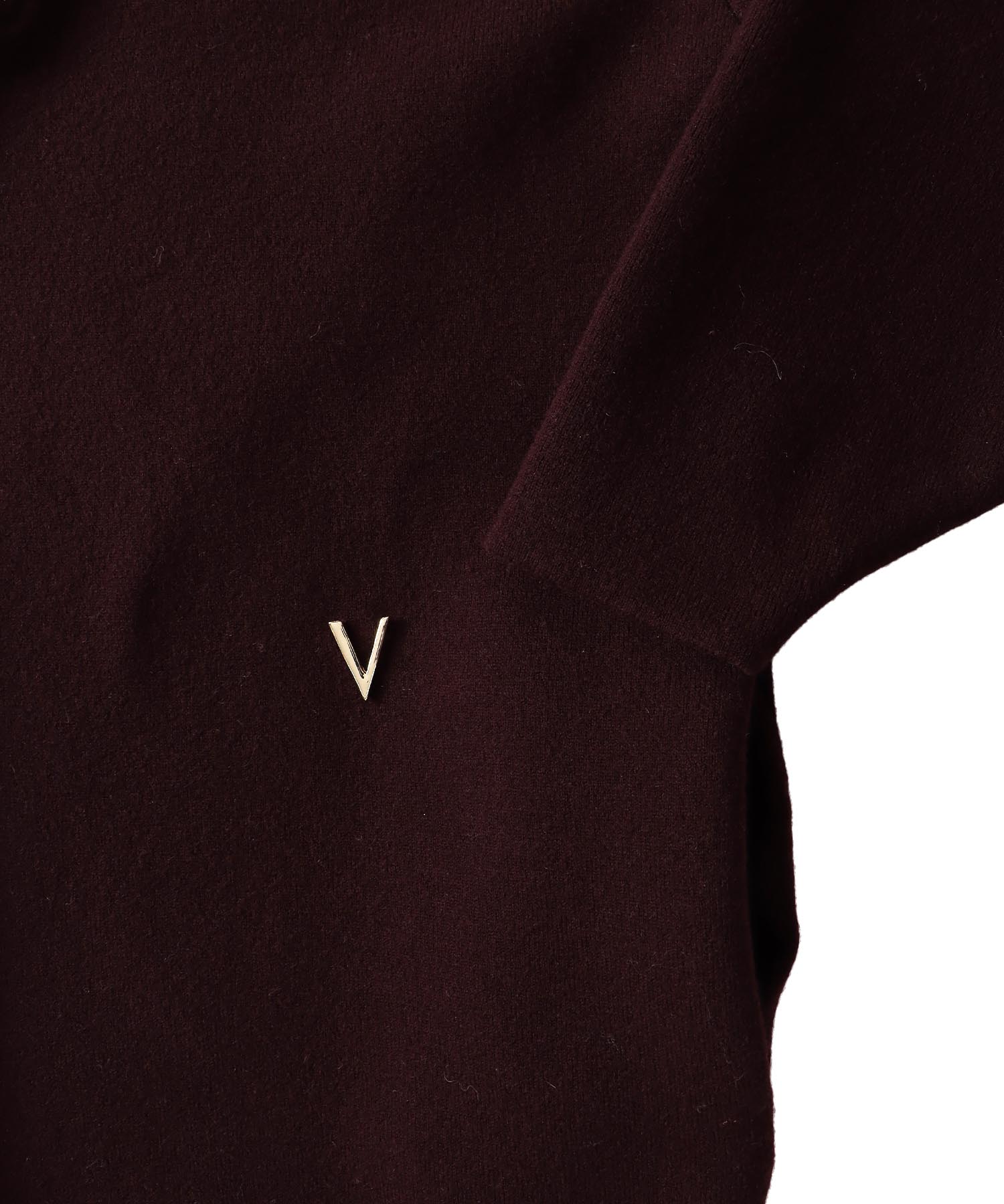 ＜VENIT＞DOUBLE FACE KNIT DRESS