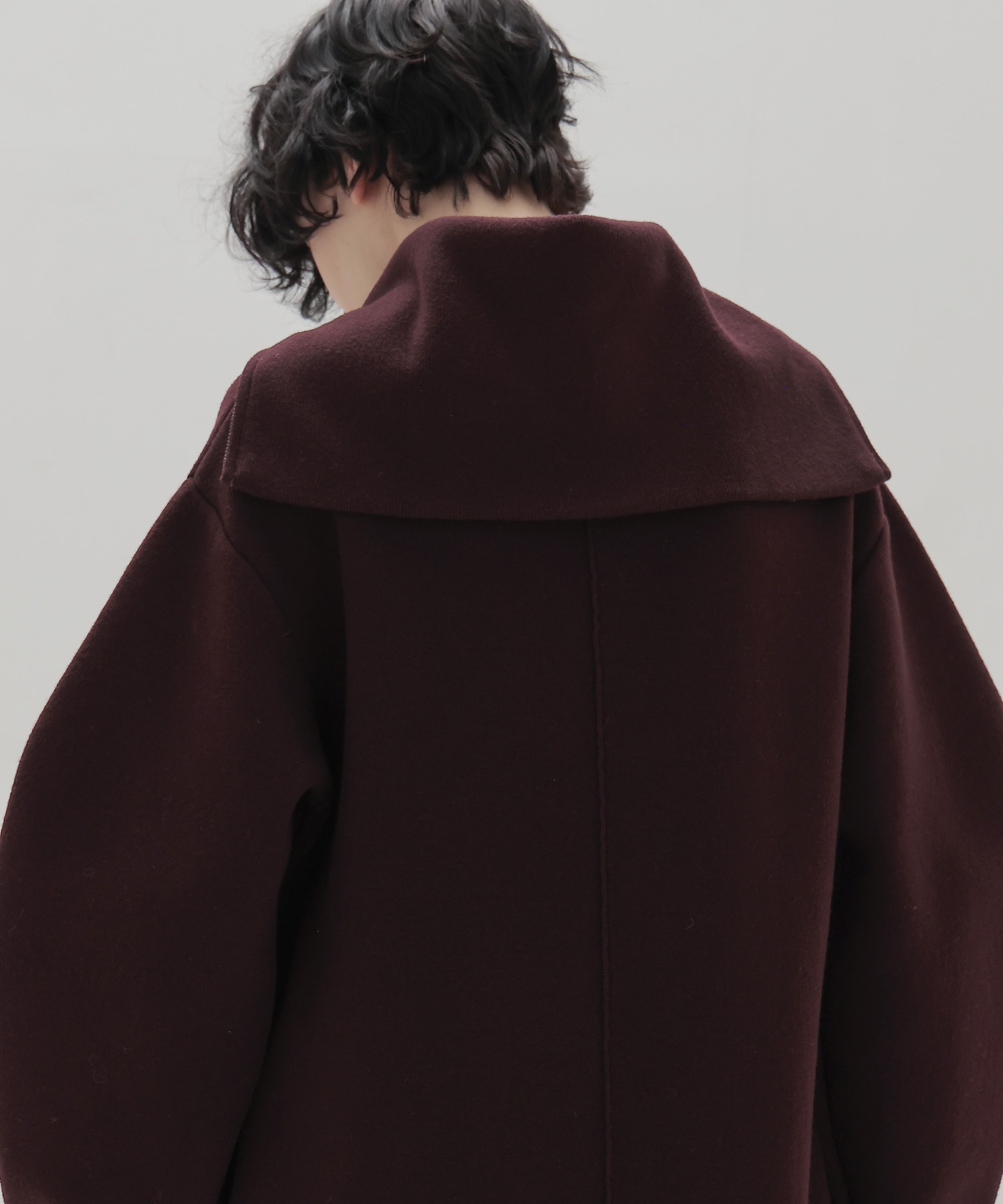 ＜VENIT＞DOUBLE FACE KNIT DRESS