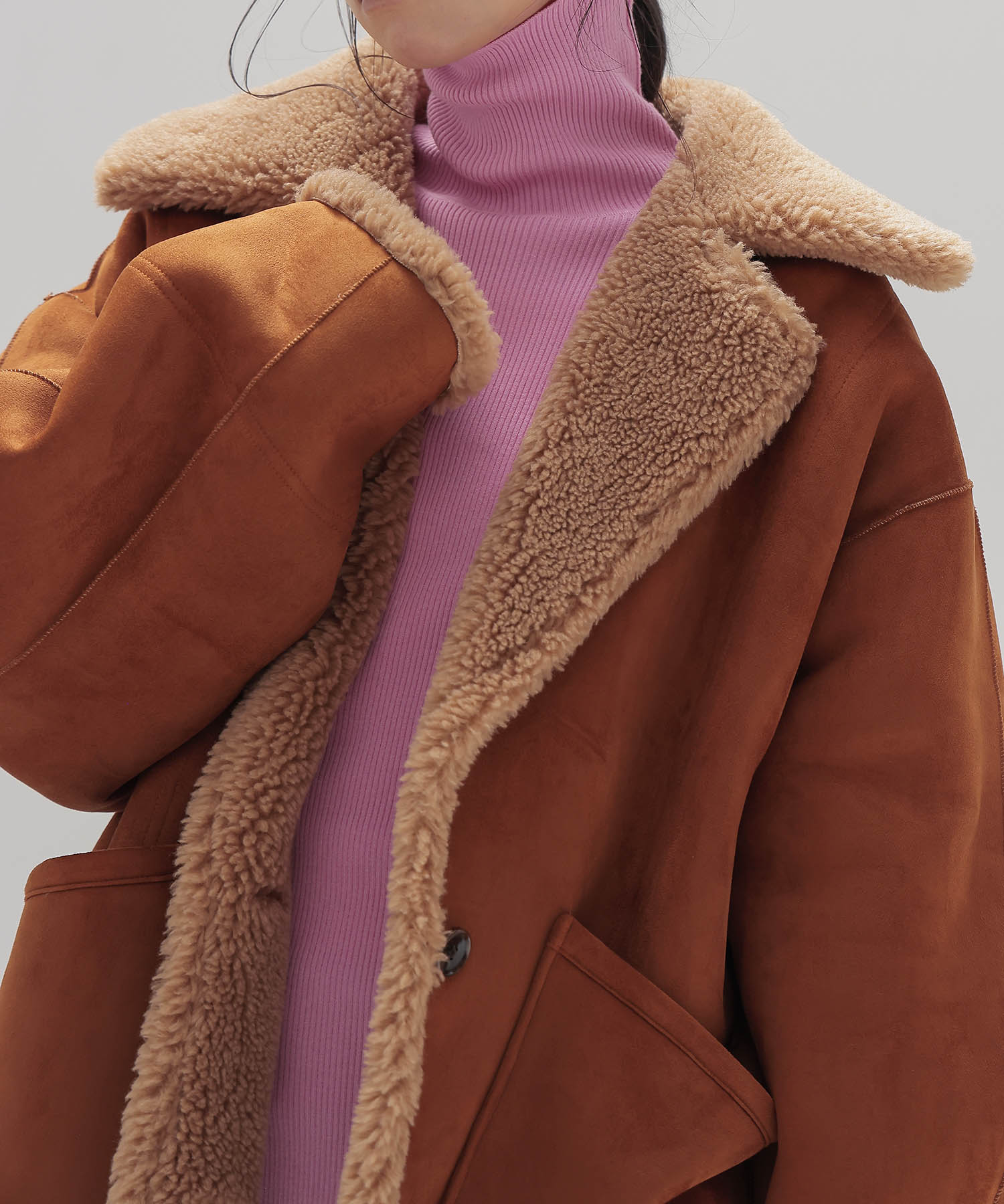 ＜VENIT＞REVERSIBLE BOA JK