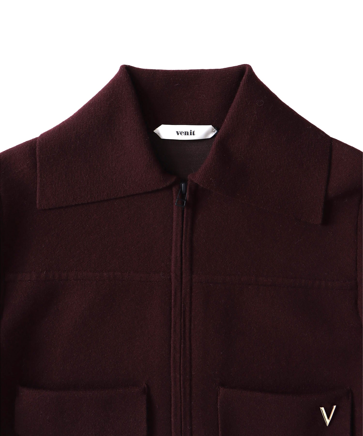 ＜VENIT＞DOUBLE FACE KNIT CARDIGAN