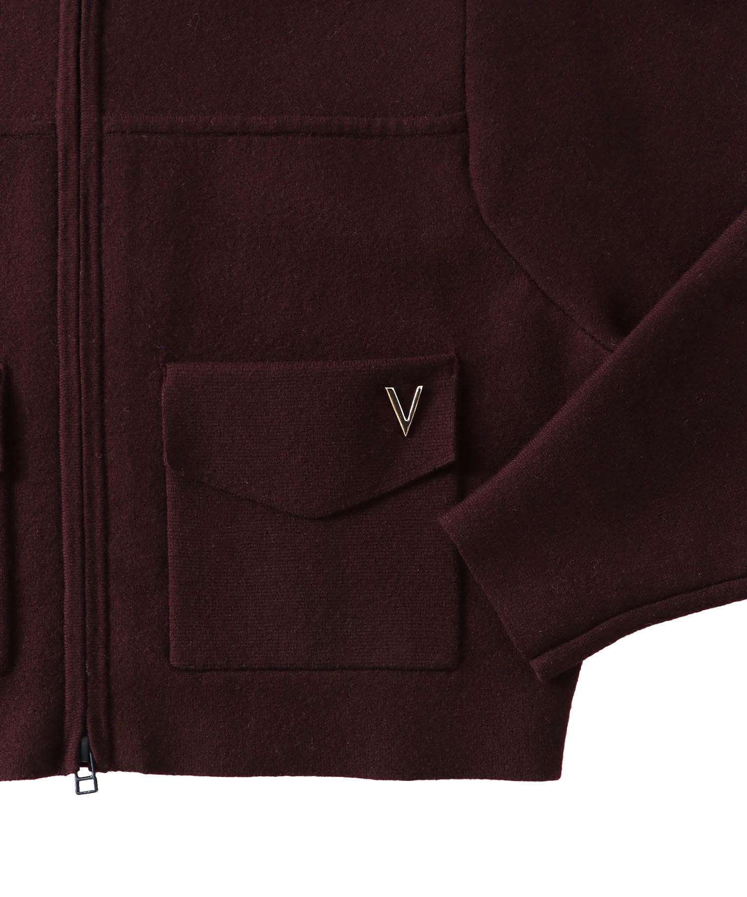 ＜VENIT＞DOUBLE FACE KNIT CARDIGAN