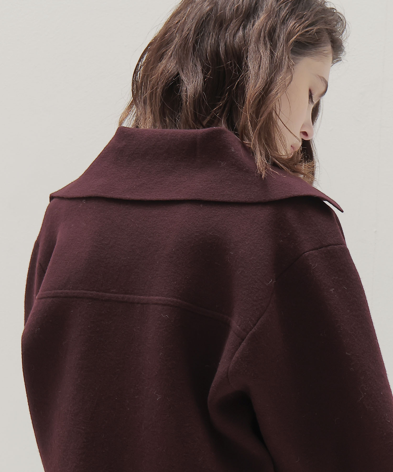 ＜VENIT＞DOUBLE FACE KNIT CARDIGAN