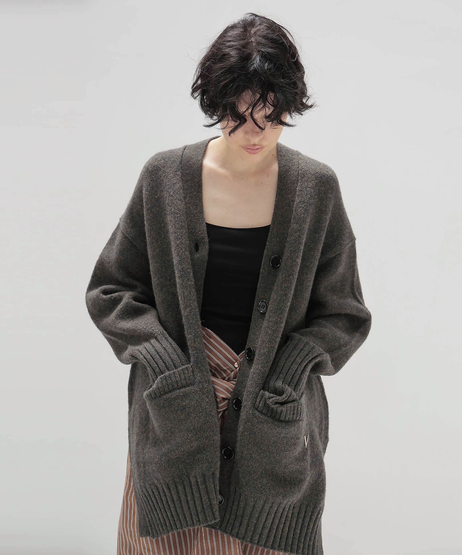 ＜VENIT＞NON MULESING WOOL CARDIGAN