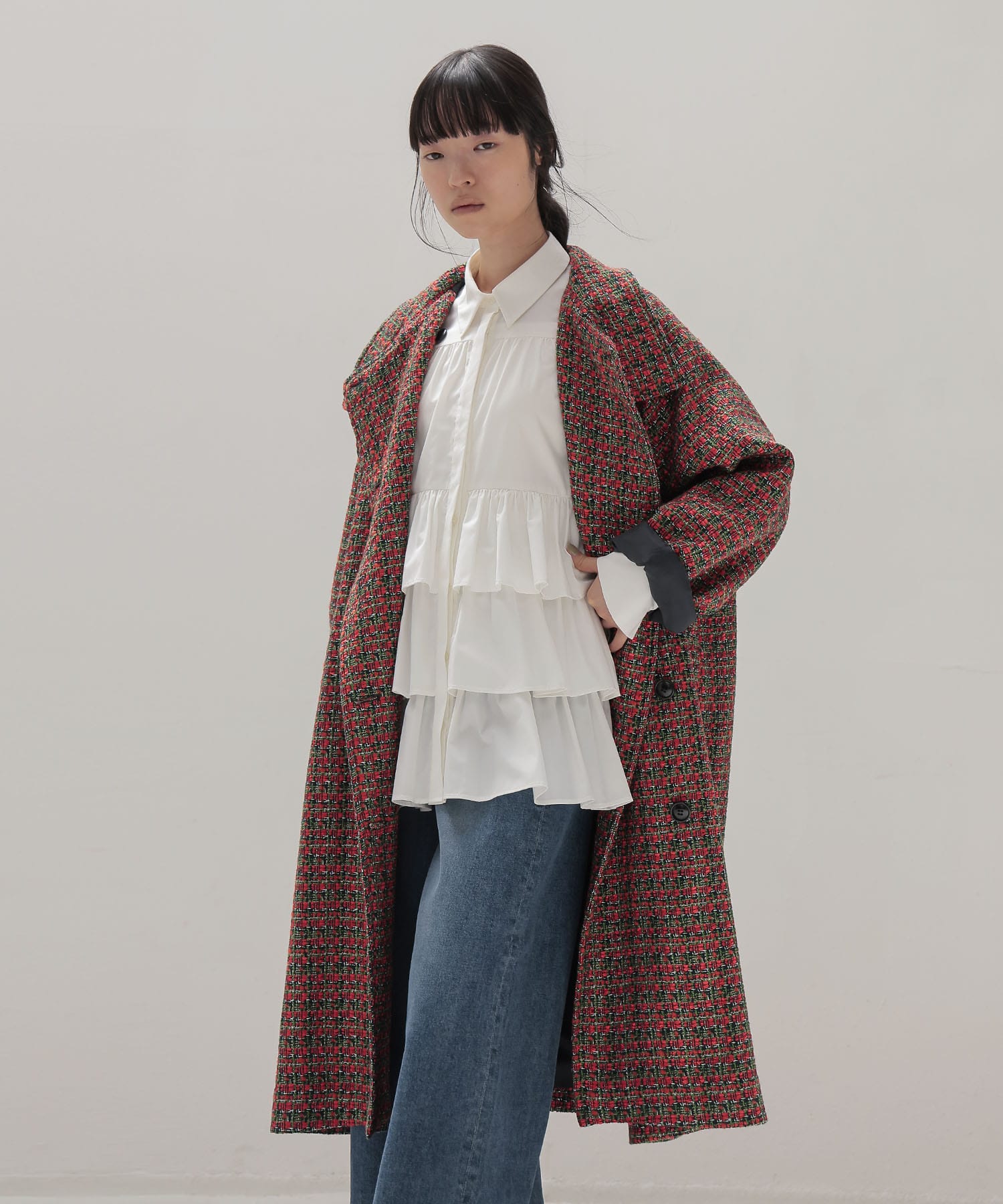 【限定店舗】＜TSURU by Mariko Oikawa＞Sonata TWEED