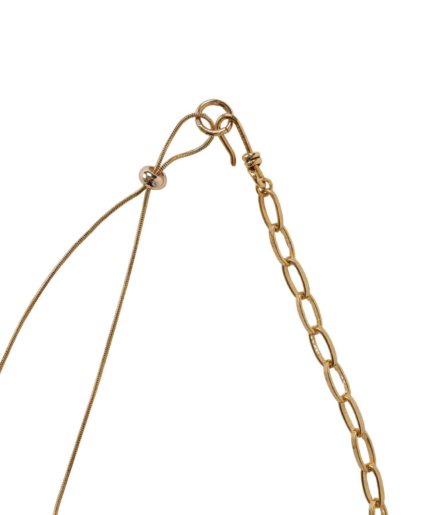 ＜ADER.bijoux＞EPARS adjuster shortnecklace