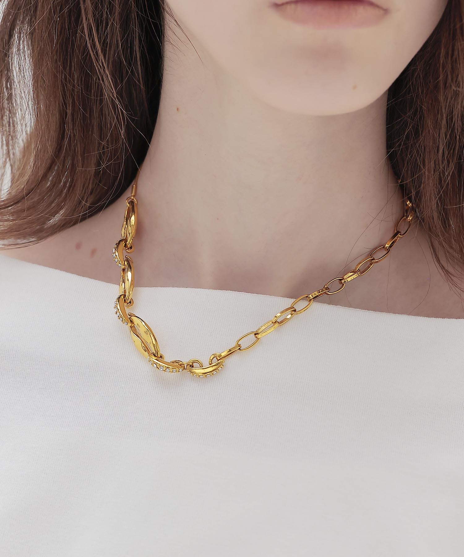 ＜ADER.bijoux＞EPARS adjuster shortnecklace