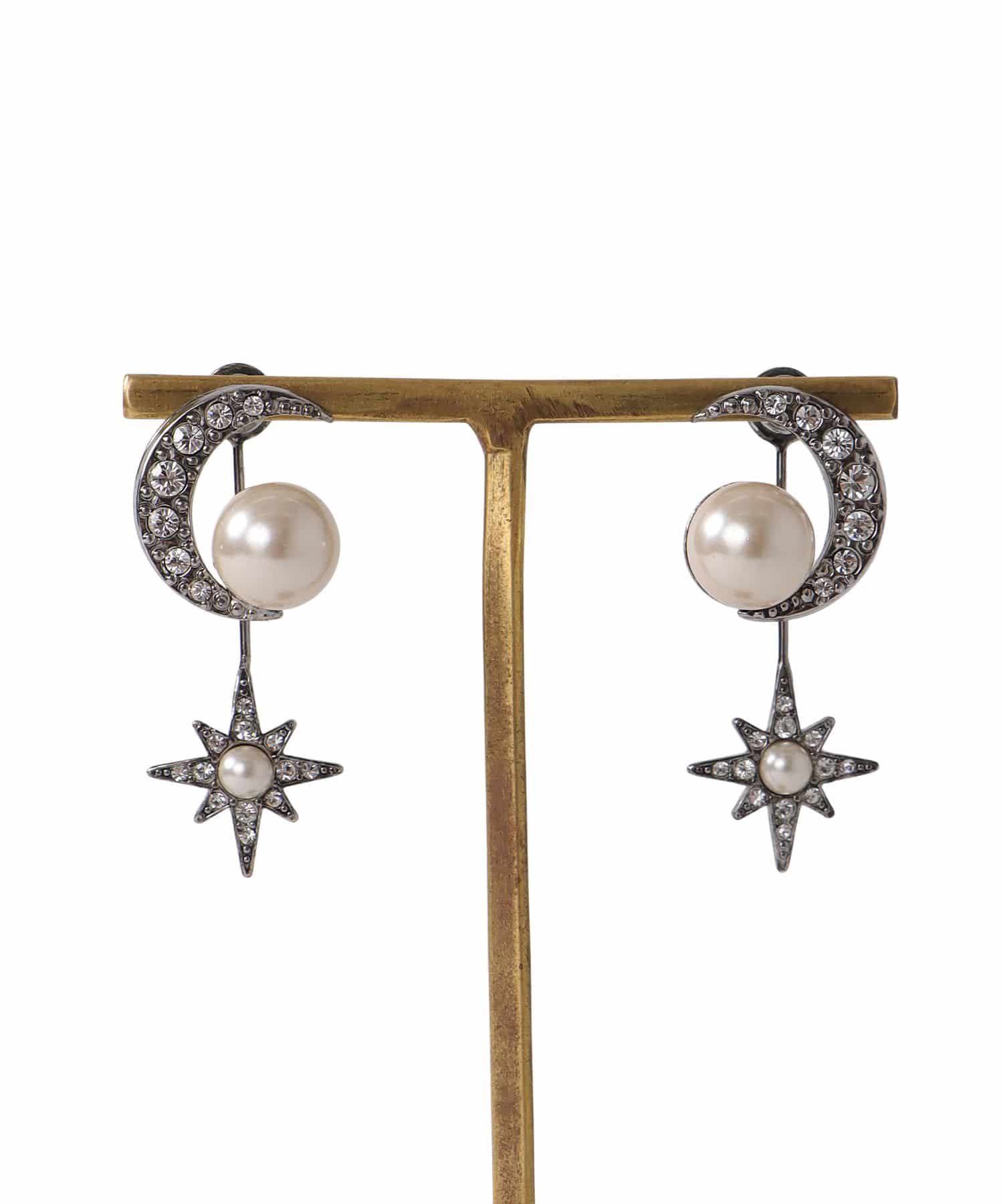 ＜ADER.bijoux＞STAR moon pierce