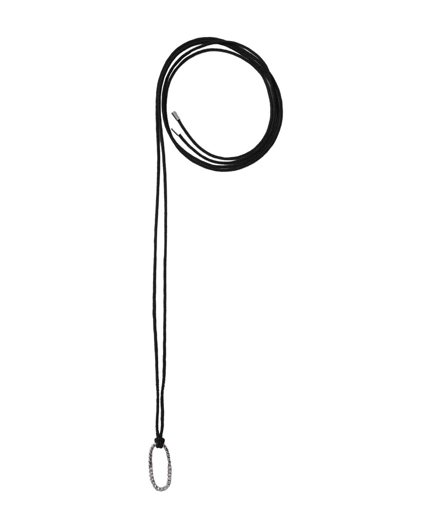 ＜ADER.bijoux＞CUTSTEEL sparkle choker and pendant