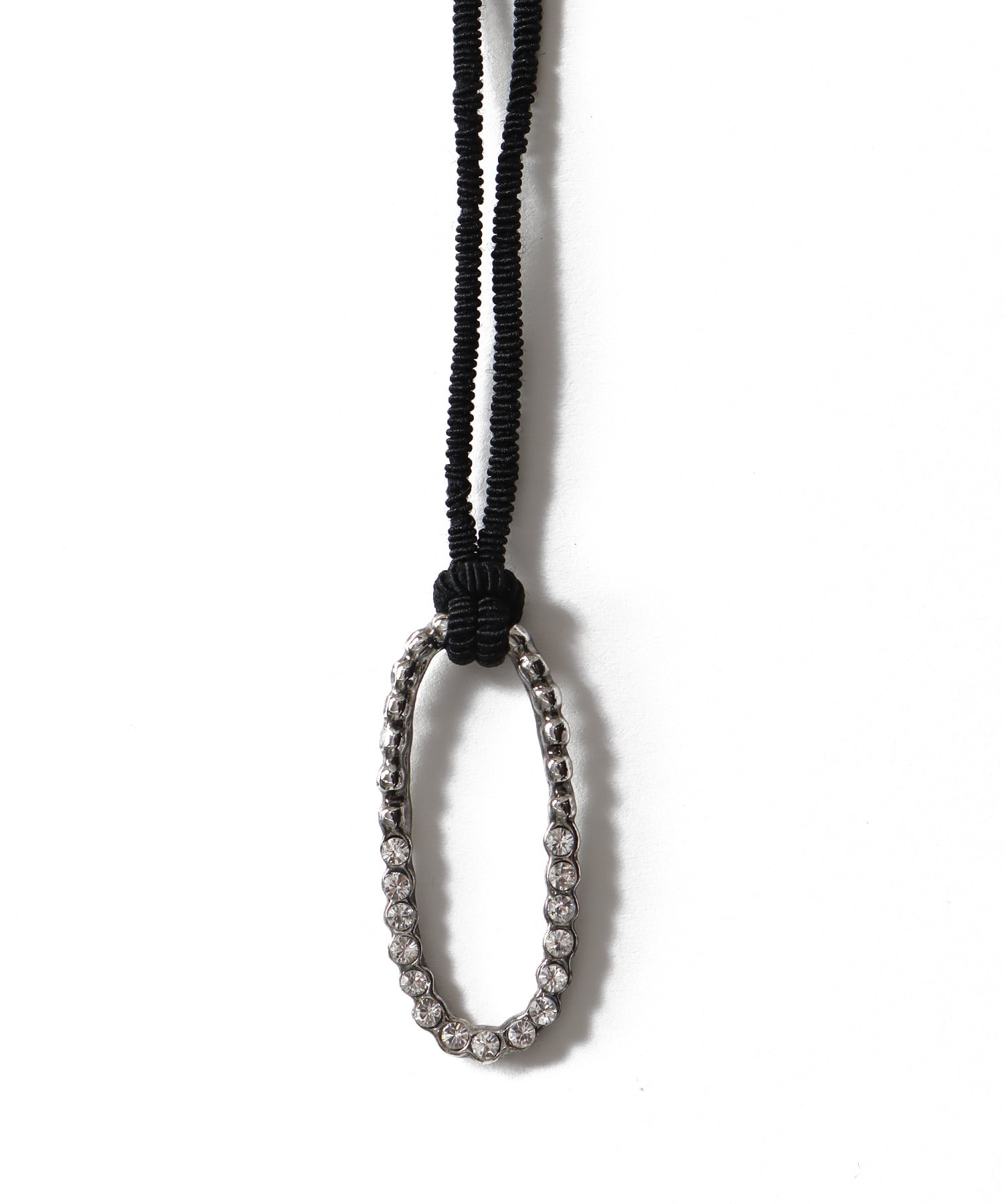 ＜ADER.bijoux＞CUTSTEEL sparkle choker and pendant