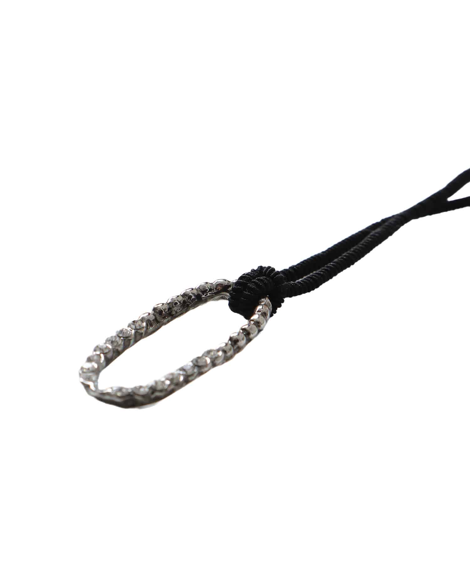 ＜ADER.bijoux＞CUTSTEEL sparkle choker and pendant