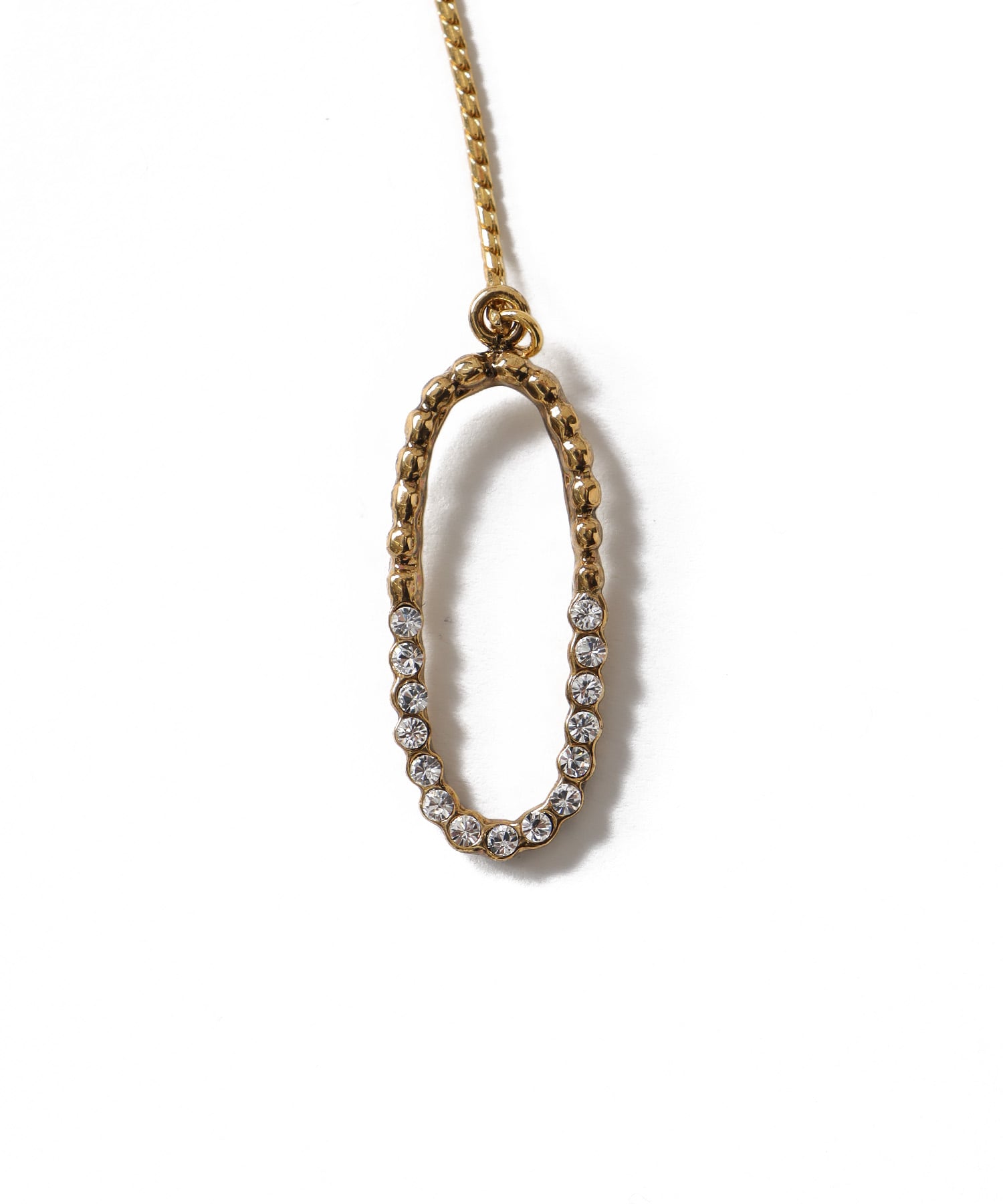 ＜ADER.bijoux＞CUTSTEEL sparkle pearl raliet