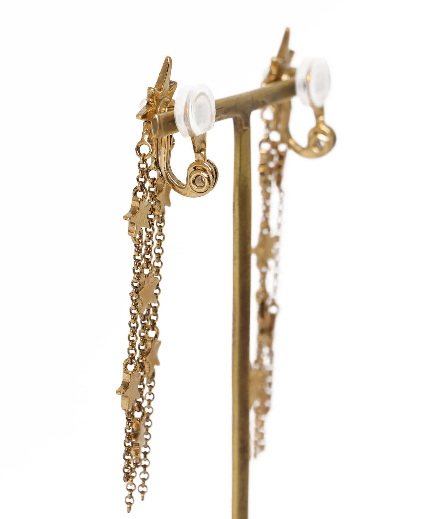 ＜ADER.bijoux＞TINY STAR grigri fringe earring