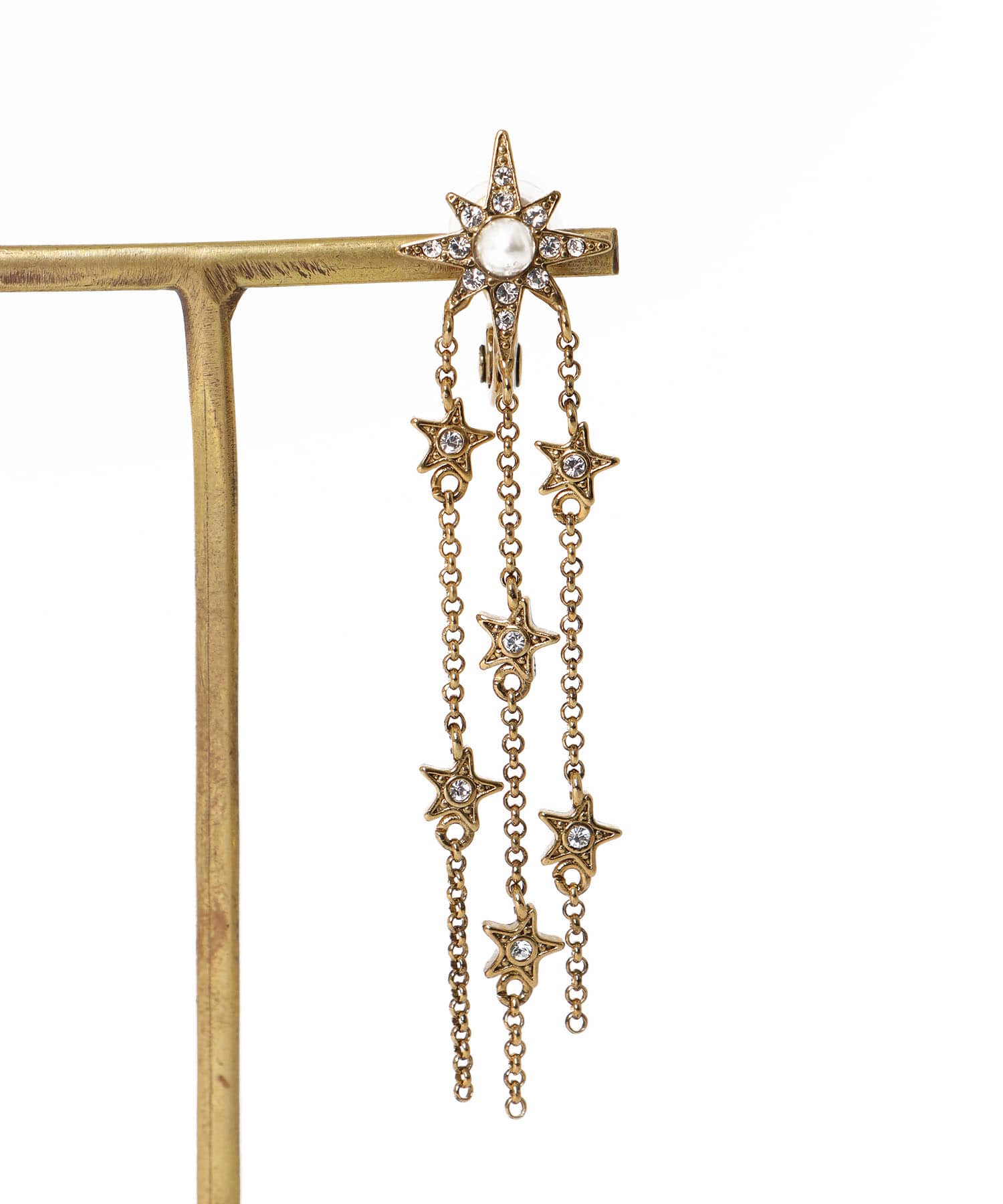 ＜ADER.bijoux＞TINY STAR grigri fringe earring