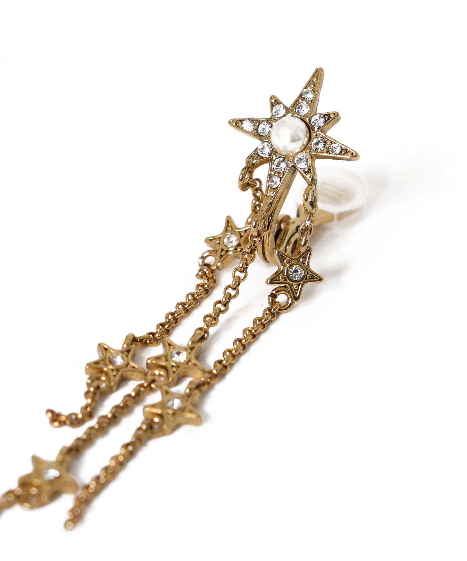 ＜ADER.bijoux＞TINY STAR grigri fringe earring