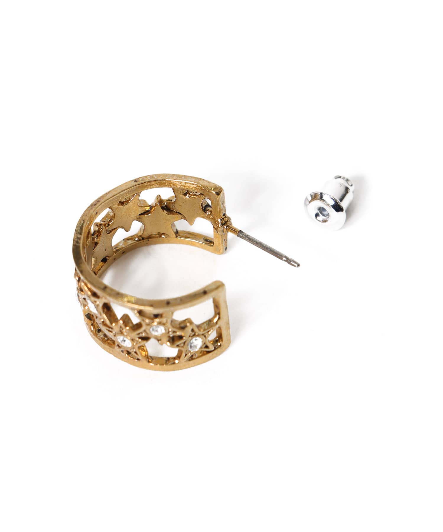 ＜ADER.bijoux＞TINY STAR grigri hoop pierce