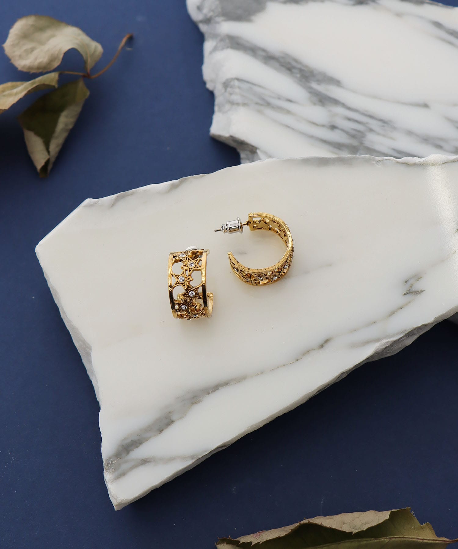 ＜ADER.bijoux＞TINY STAR grigri hoop pierce