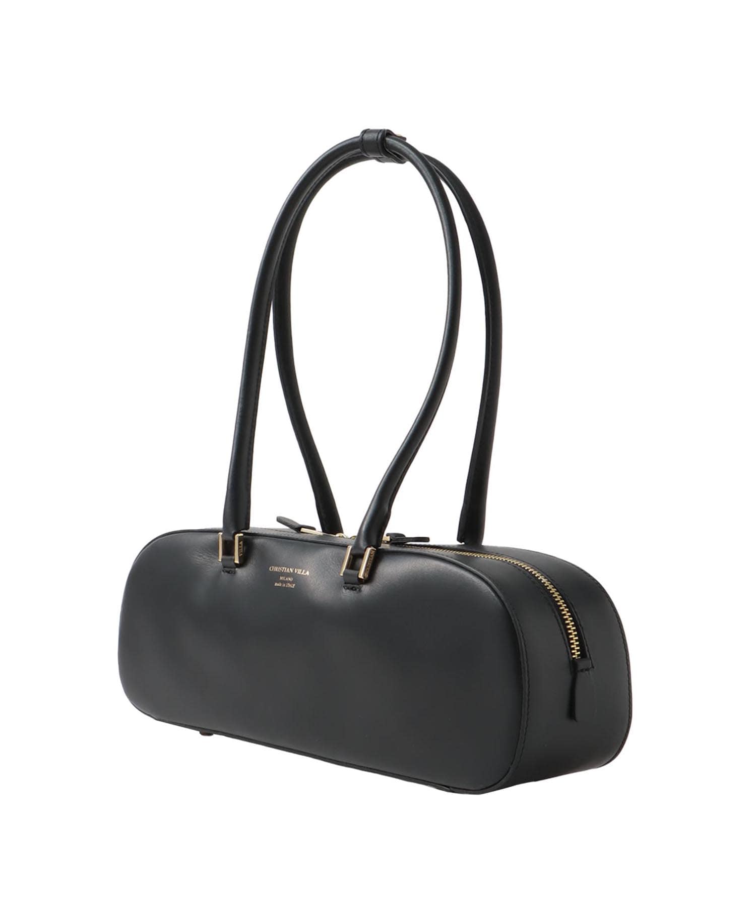＜CHRISTIAN VILLA＞wide square shoulder bag