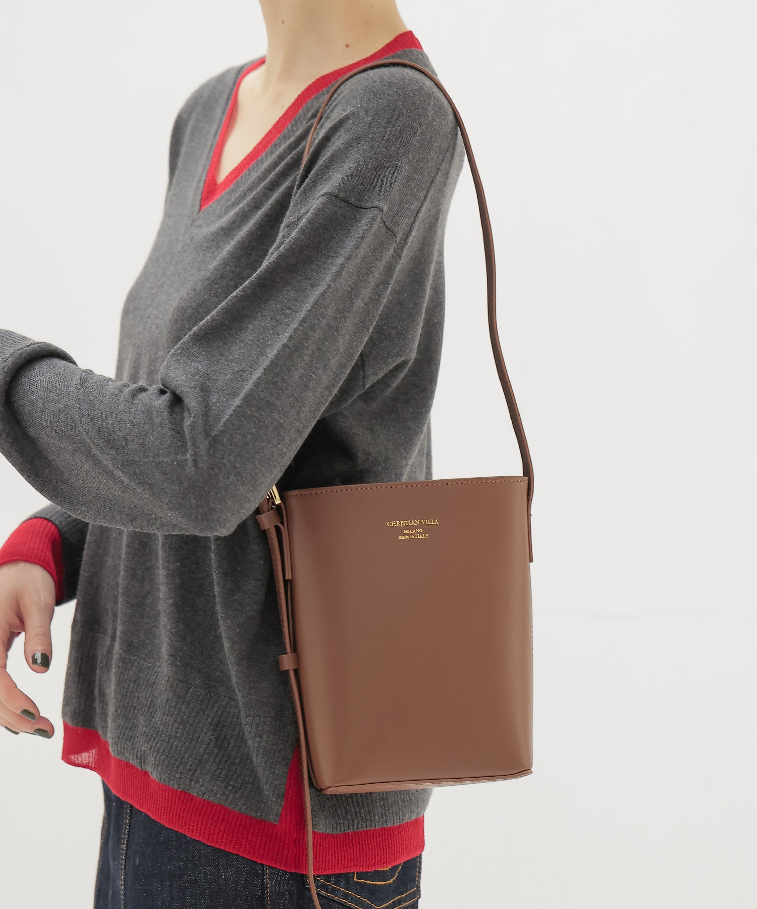 ＜CHRISTIAN VILLA＞one hand shoulder bag