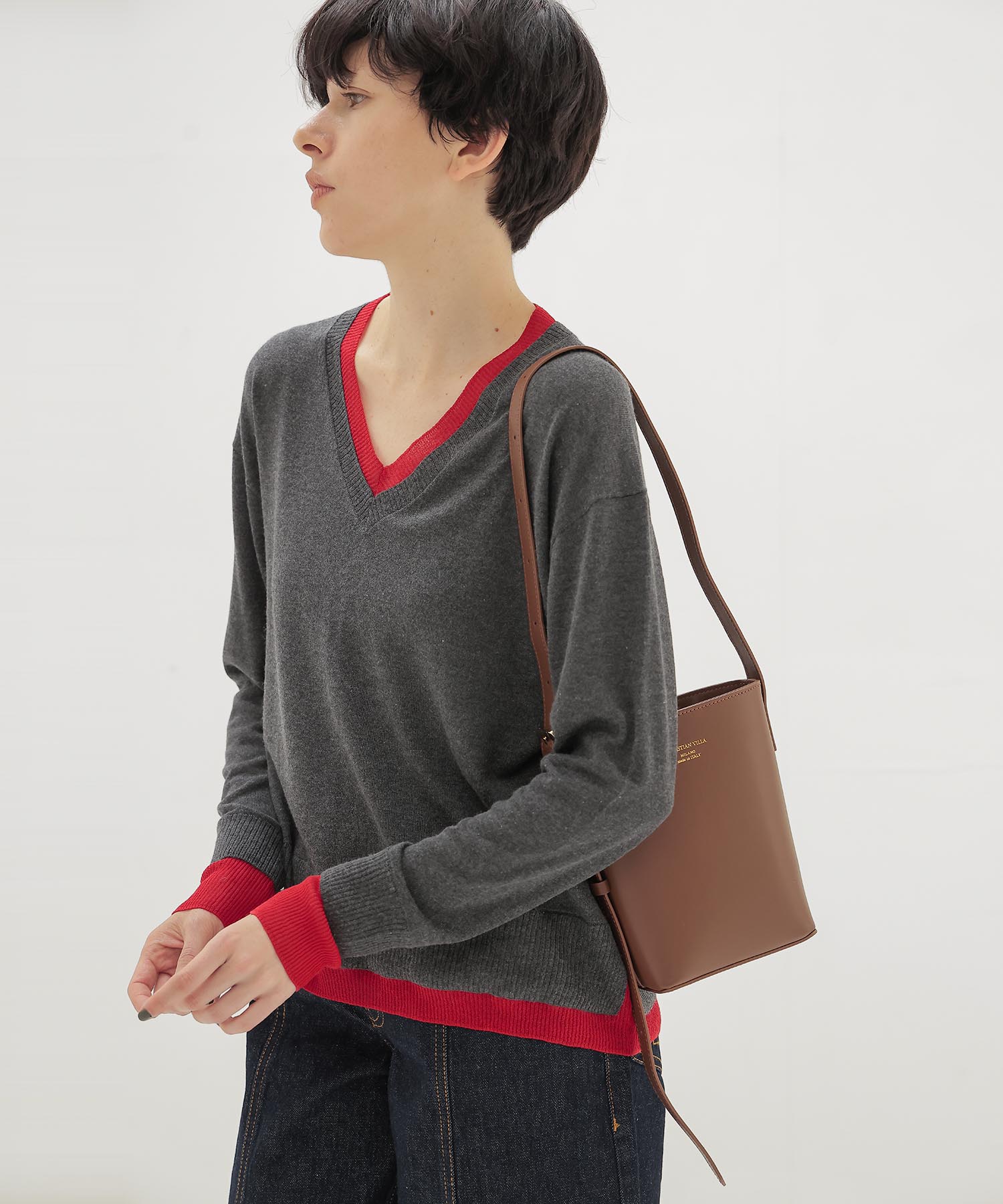 ＜CHRISTIAN VILLA＞one hand shoulder bag