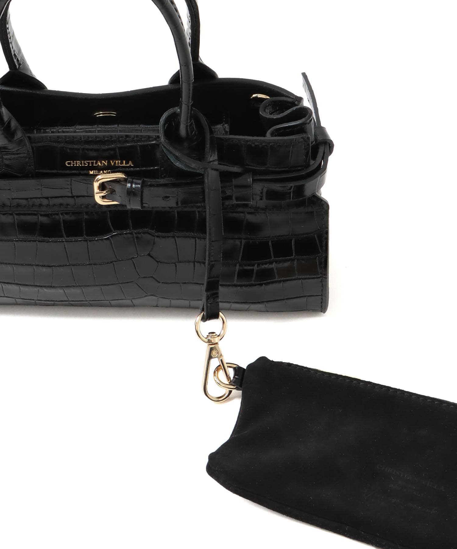 ＜CHRISTIAN VILLA＞COCCO hand bag
