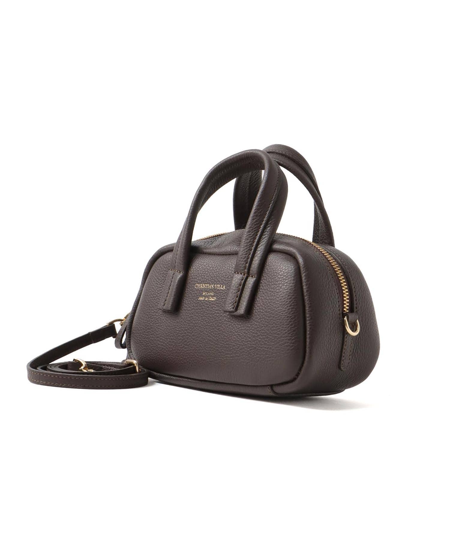 ＜CHRISTIAN VILLA＞mini boston bag