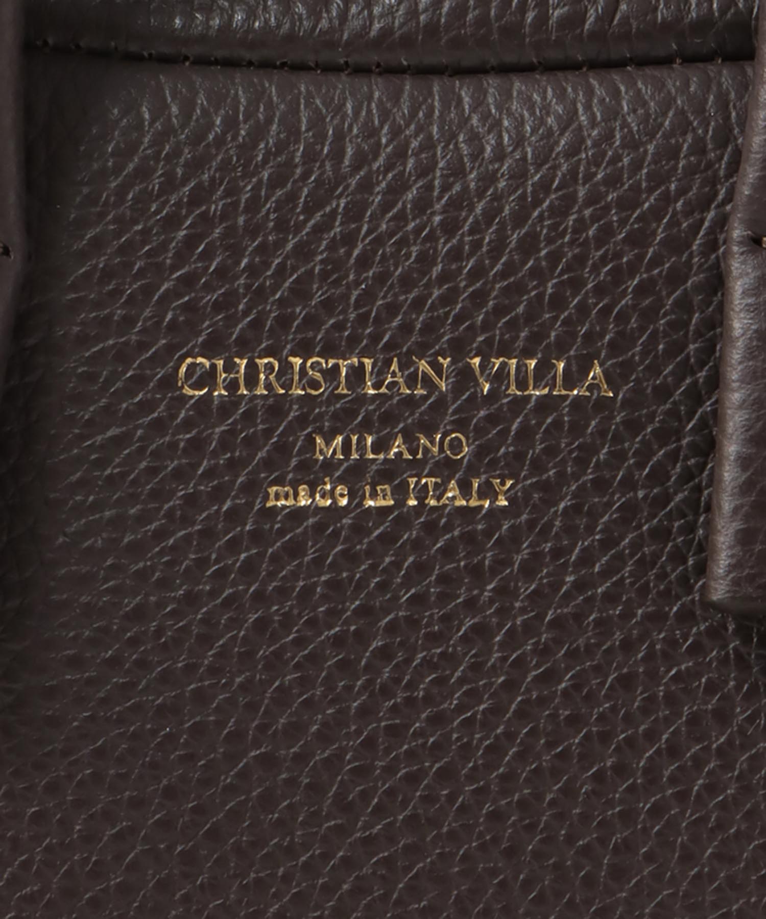 ＜CHRISTIAN VILLA＞mini boston bag