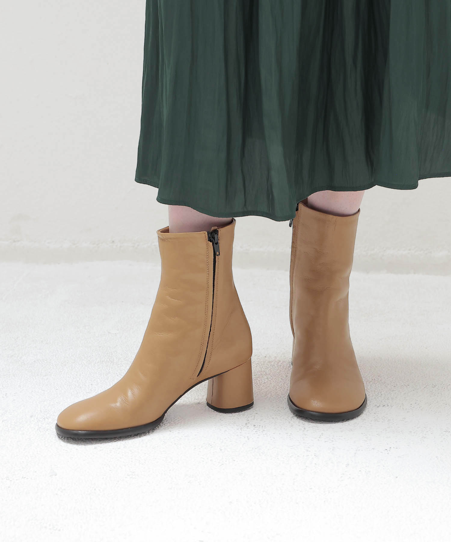 ＜FABIO RUSCONI＞GABRY short boots