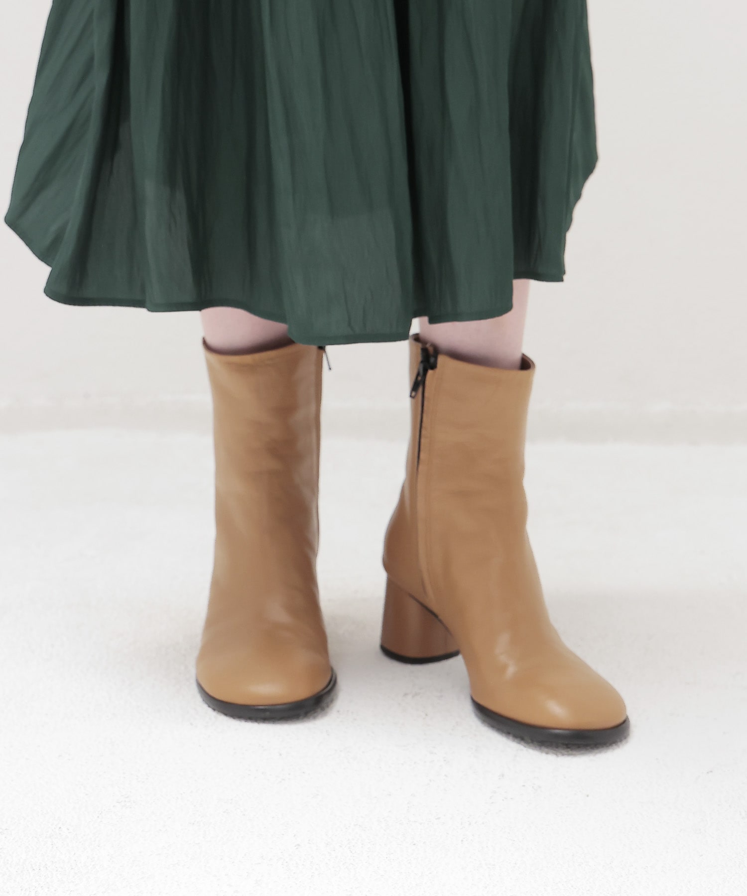 ＜FABIO RUSCONI＞GABRY short boots