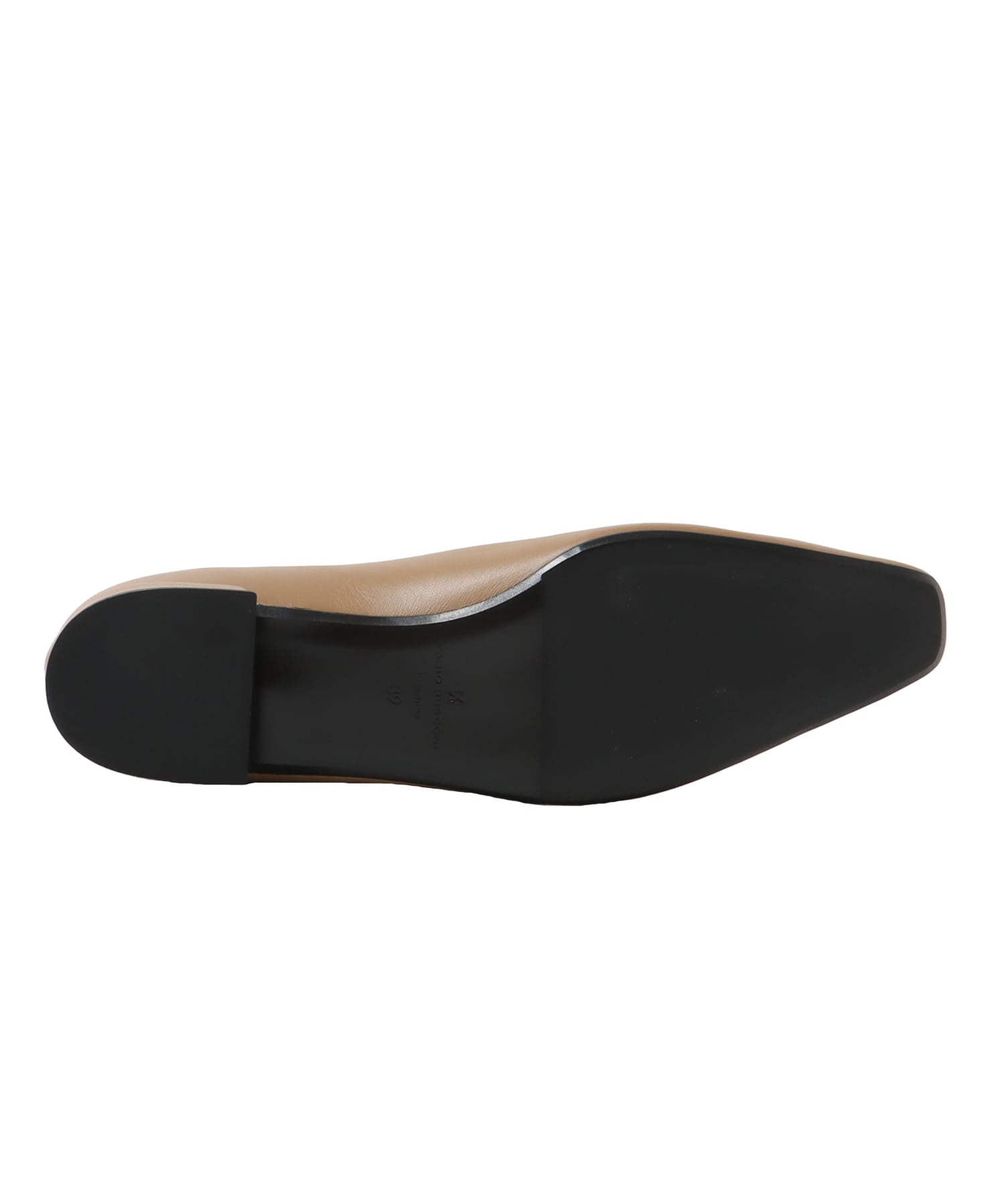 ＜FABIO RUSCONI＞S.rossi beak toe pumps