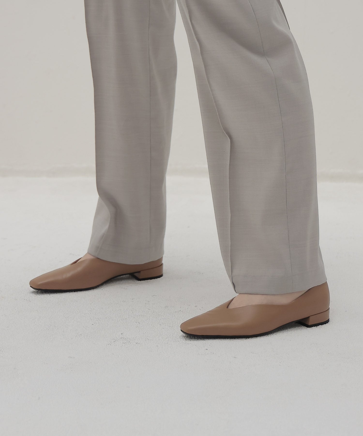 ＜FABIO RUSCONI＞S.rossi beak toe pumps