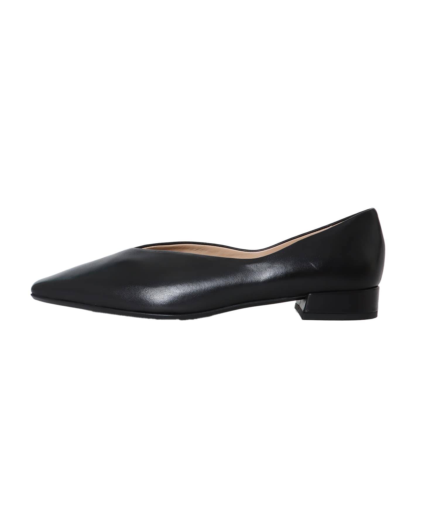 ＜FABIO RUSCONI＞S.rossi beak toe pumps