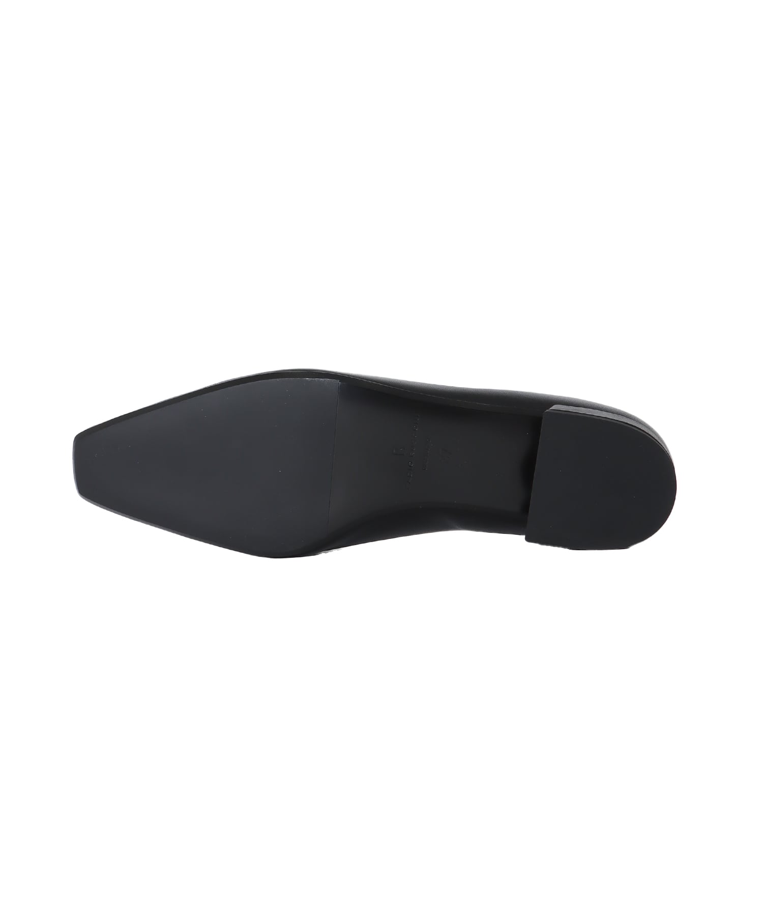 ＜FABIO RUSCONI＞S.rossi beak toe pumps
