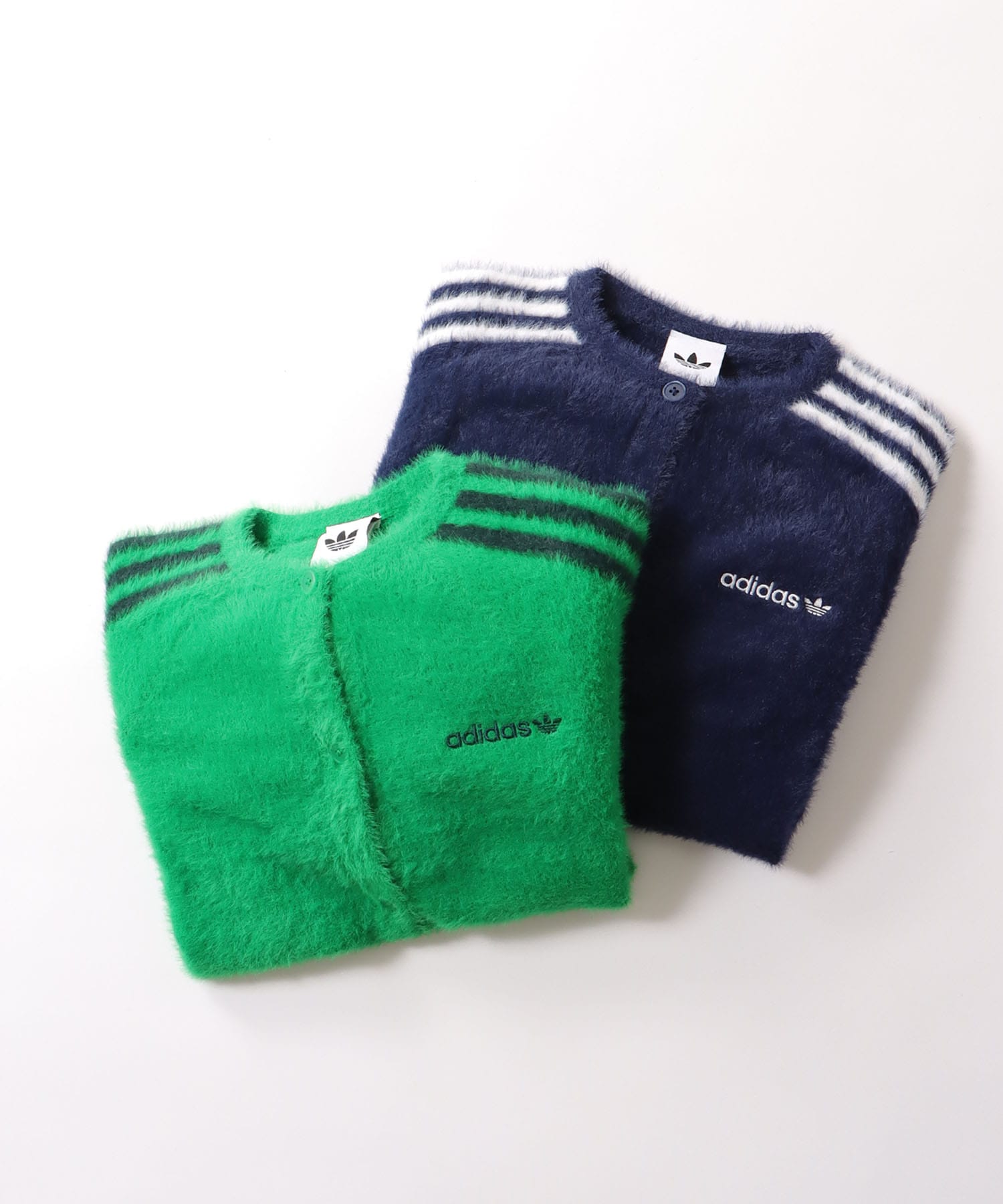 ＜adidas originals＞FLUFFY CARDIGAN