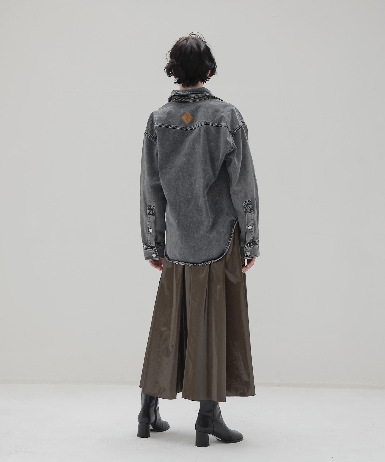 ＜HAIKURE＞BELTY / J FLANEL GREY