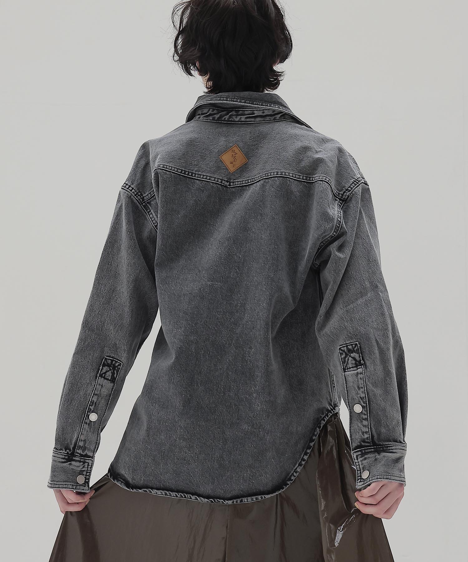 ＜HAIKURE＞BELTY / J FLANEL GREY
