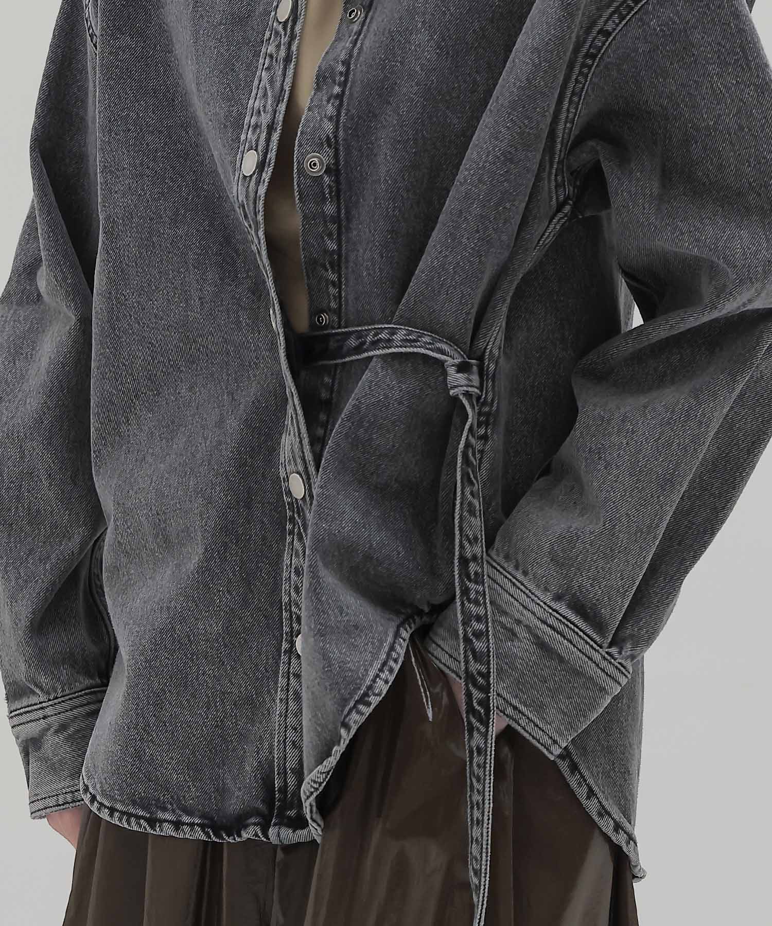 ＜HAIKURE＞BELTY / J FLANEL GREY